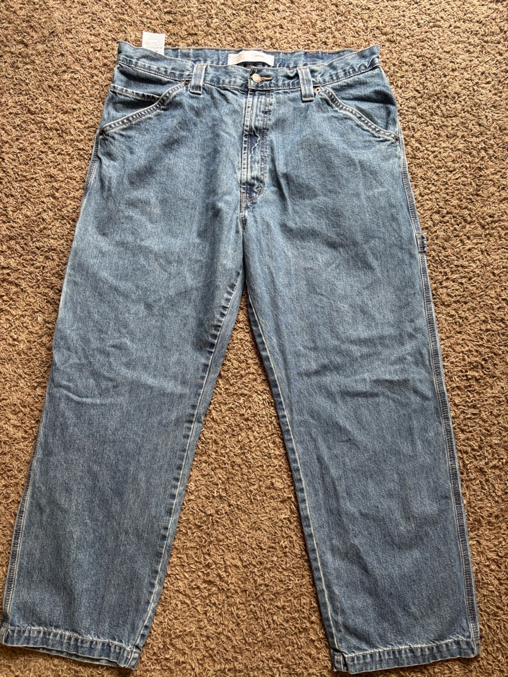 Signature by Levi Strauss carpenter Light Blue Men’s Denim Jeans